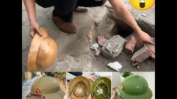 Video test độ bền của Mũ cối công an - Mũ cối cốt Phíp - Mũ cối tàu