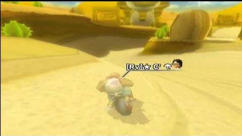 [MKWii] Weird Dry Dry Ruins Glitch