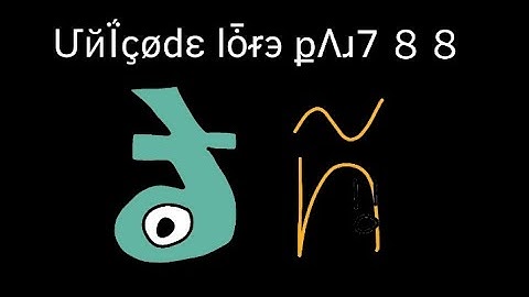 Unicode Lore part 88
