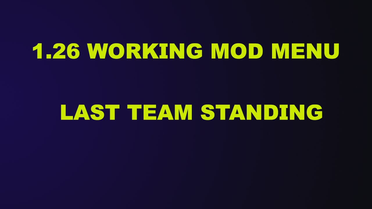 1.26 LAST TEAM STANDING SPRX  BACK ONLINE !