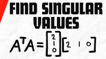 Find Singular Values of the Row Matrix | Linear Algebra Exercises