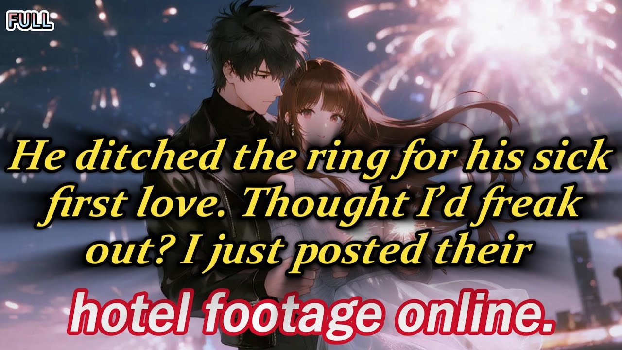 He ditched the ring for his sick first love. Thought I’d freak out? I just posted their hotel...
