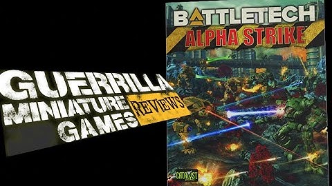 GMG Reviews - Battletech: Alpha Strike 2-Player Starter by Catalyst Games Lab