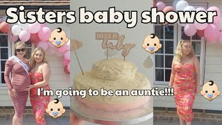 Throwing my sister a BABY SHOWER | Baby Shower Vlog 2023