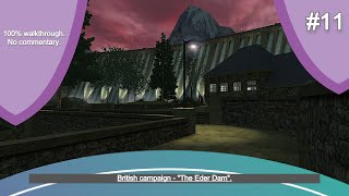 "CoD: 1" (2003, PC) - blind playthrough - part 11 - chapter 11: "The Eder Dam" (no deaths).