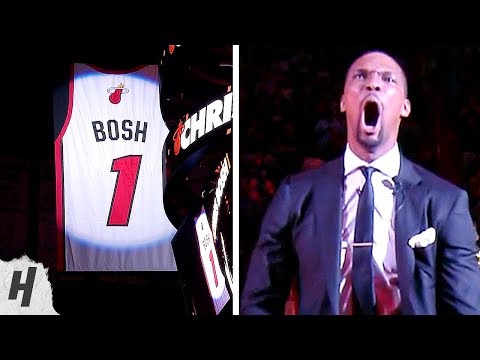 Chris Bosh Full Speech | Miami Heat Jersey Retirement Ceremony