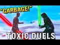 SUPER SALTY TOXIC BATTLEFRONT 2 PLAYERS RAGE QUIT AFTER LOSING! (Battlefront 2)