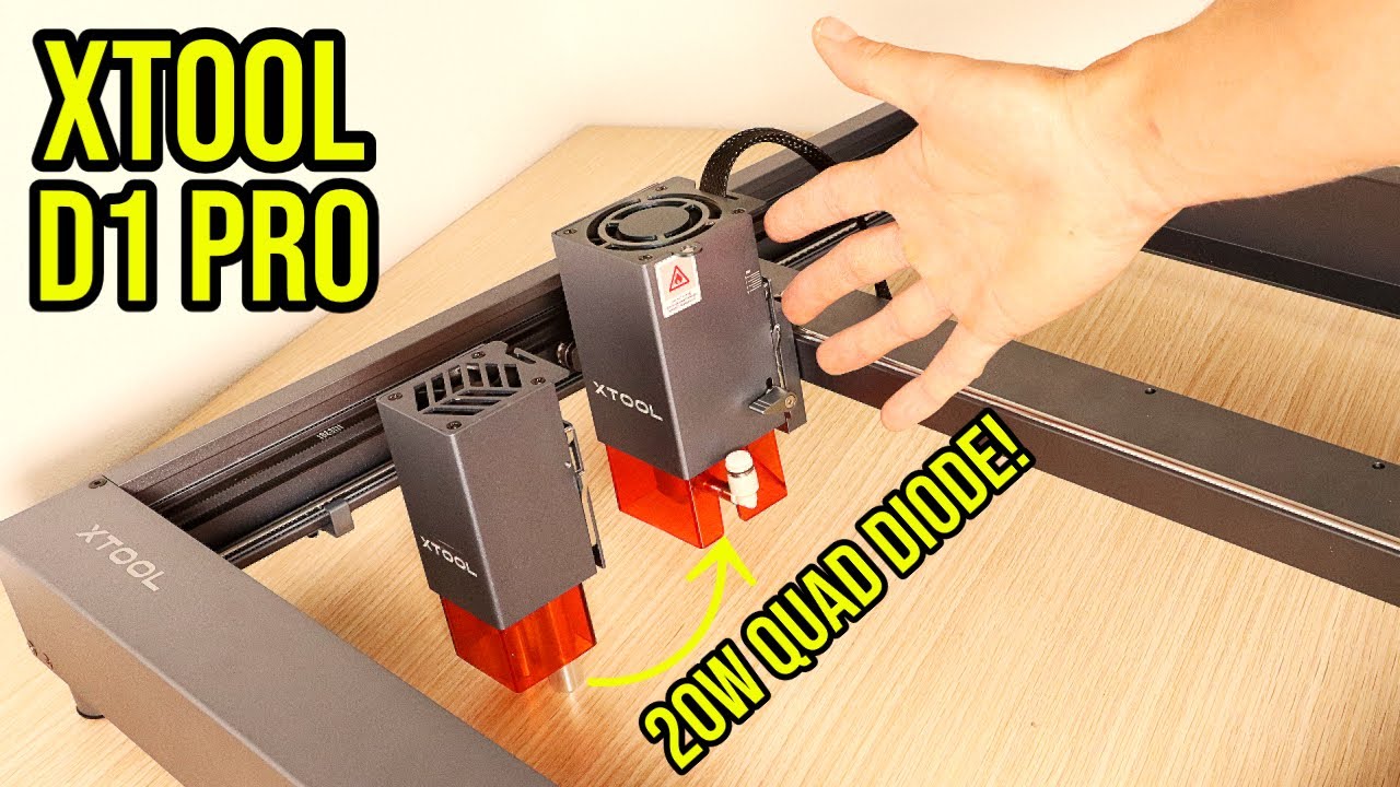 Is xTool D1 Pro 20W the Best Quad-Diode Laser Engraver in 2023? Detailed  Review and Test! 