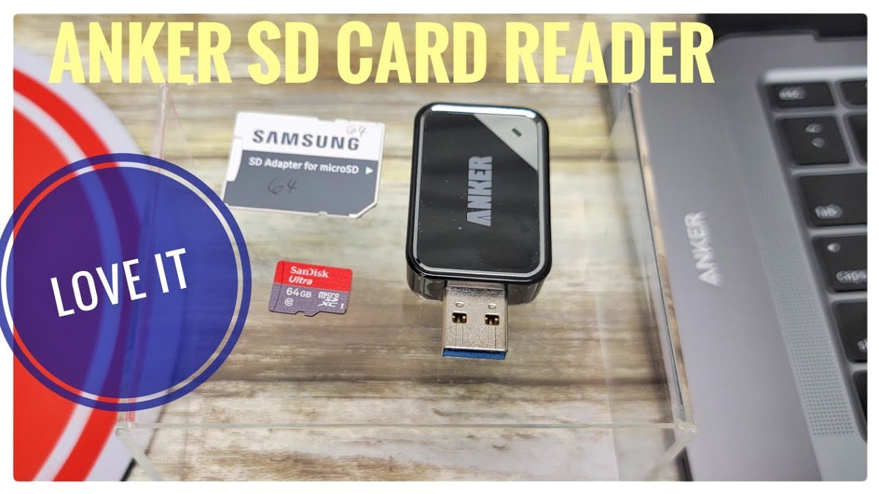Review anker 2 in 1 usb 3 0 sd card reader sdxc micro sd cards youtube