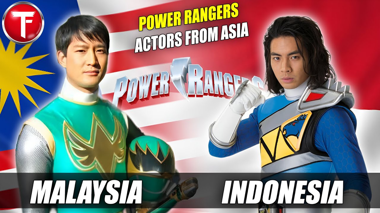 Nomor 10 Asli Indonesia | Aktor & Aktris Power Rangers Keturunan Asia