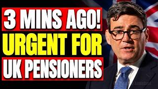 🔴 3 MINS AGO! URGENT FOR PENSIONERS: MPs Demand Emergency 2nd State Pension Rise In 2026!