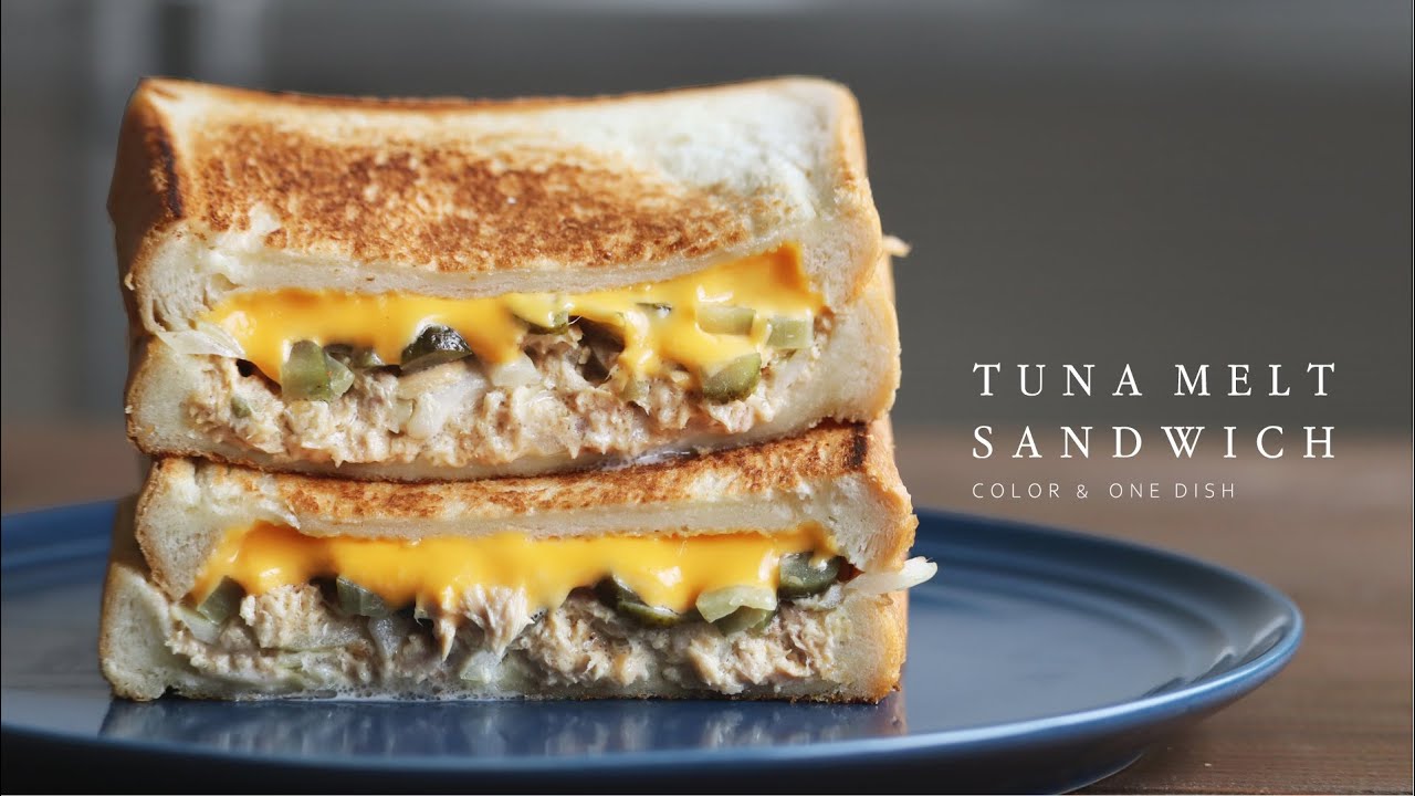 ツナ メルト サンドイッチの作り方 Tuna Melt Sandwich Youtube