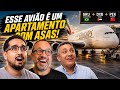 ESSE AVIÃO É UM APARTAMENTO COM ASAS O A380 DA EMIRATES