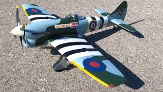 H-King Hawker Tempest 800Mm Dirt Cheap Rc Warbird Is Good For Its Price