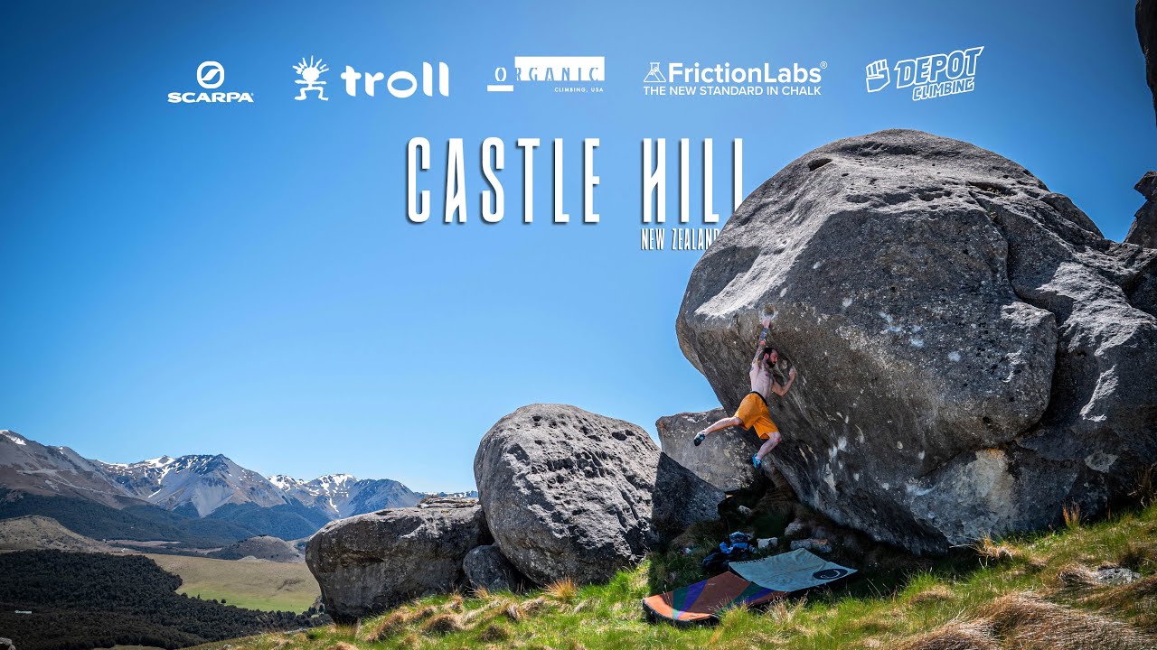 Castle Hill New Zealand Bouldering YouTube