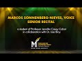 Marcos sonnenbergnieves voice senior recital