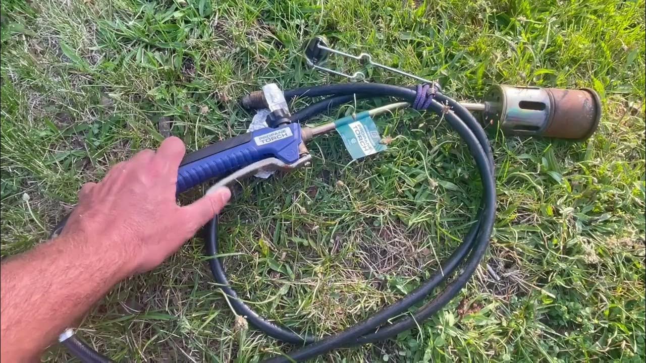 Harbor Freight Greenwood Propane Torch Review YouTube