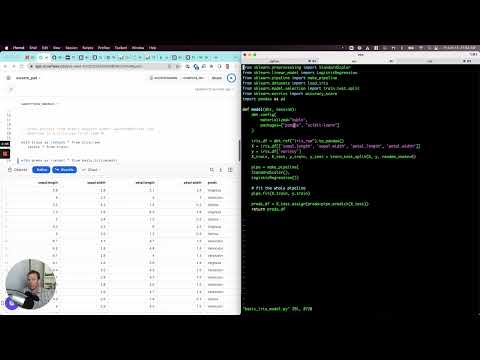 Quick & Dirty Sklearn Iris ML Model With dbt & Snowflake
