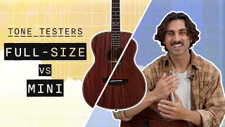 FULL SIZE vs. MINI GUITAR | Does Size REALLY Matter?  | Tone Testers