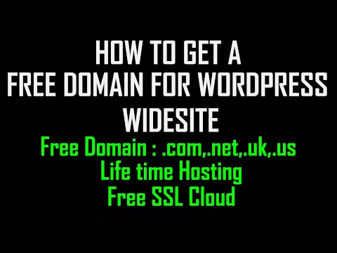 How to Get a Free Domain for Your WordPress Website ( 💯% Working)