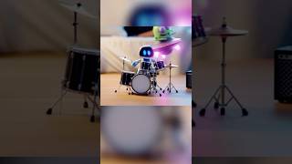 Imagine AstroBot Jamming on Drums While Nebulax Gets in the Way! #shorts #funny #AstroBotParody