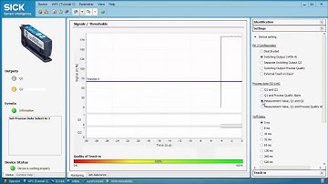 Руководство: настройка WOF IO Link датчика SICK с помощью SOPAS