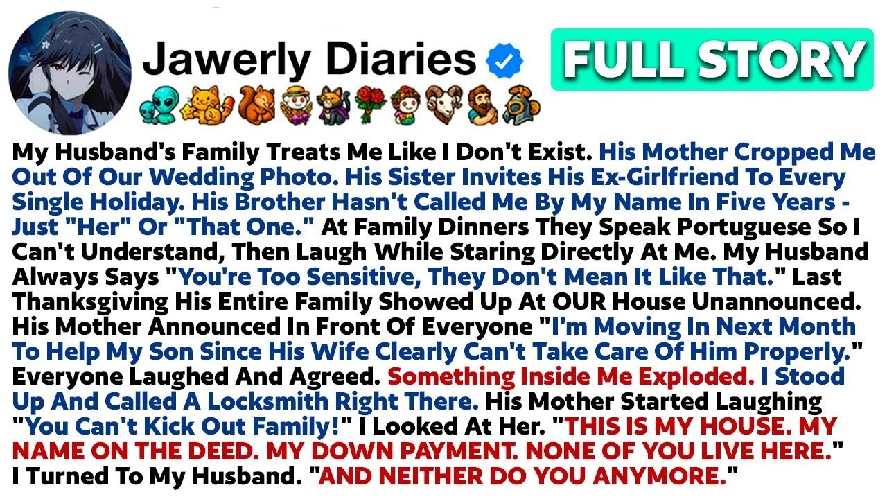 FULL STORY My Husband's Family Treats Me Like I Don't Exist  His Mother Cropped Me Out MP4