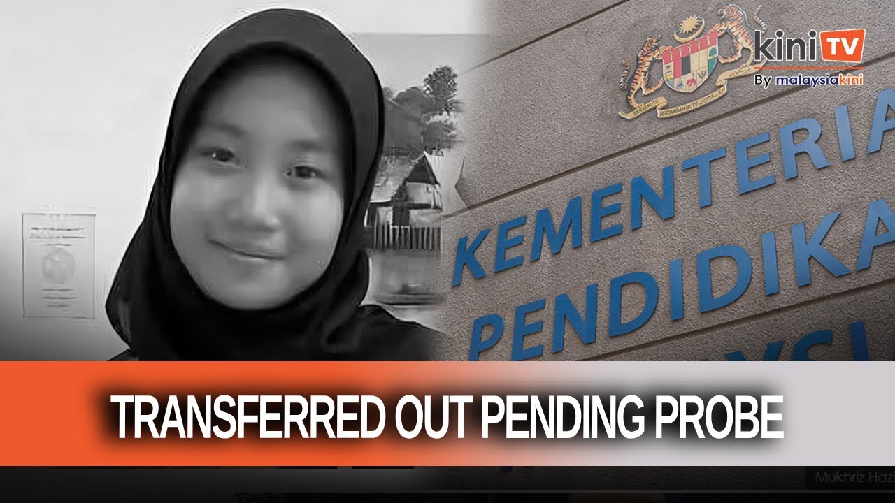 MOE: Principal, wardens at Zara's school transferred out pending probe ...