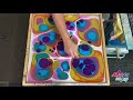 The magic of soap and water marbling art
