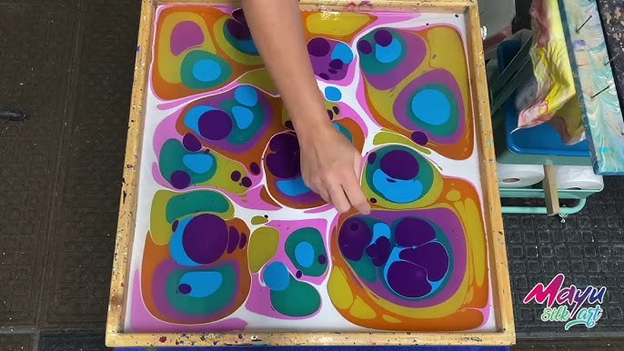 Satisfying Jar Melo Water Marbling Paint Kit  Fun & Easy DIY Arts and  Crafts to Try at Home! 