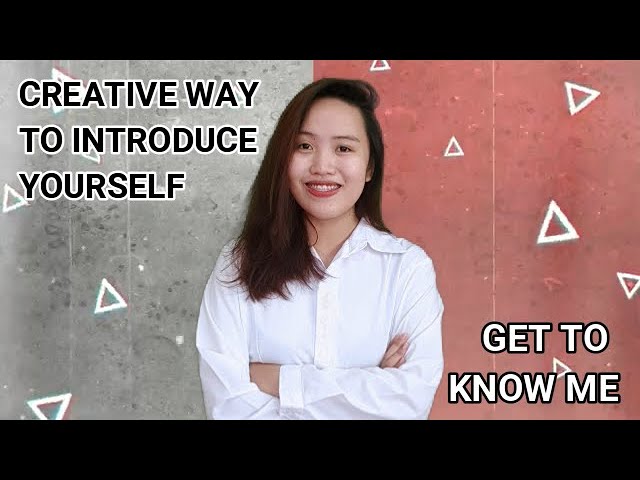 how to introduce yourself in creative writing