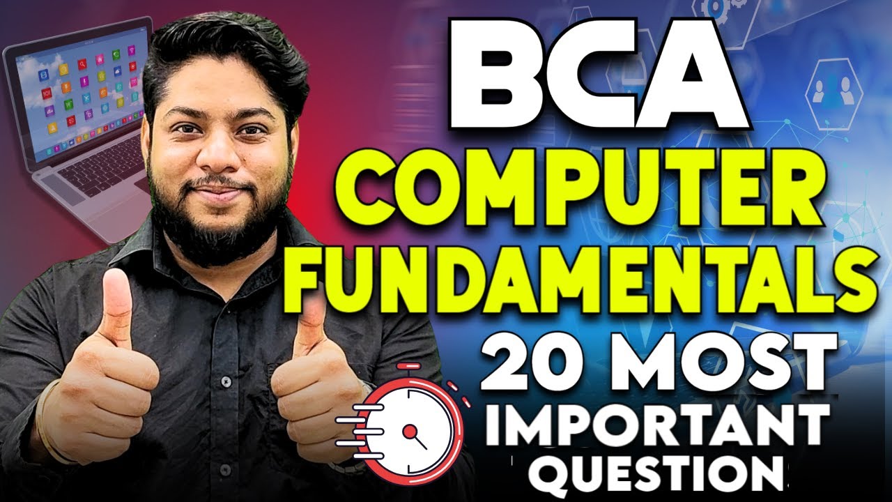 BCA Entrance Exam Computer Fundamental💥Most Important 20 Questions ...