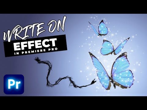Write On Handwriting Text Effect | Premiere Pro Tutorial