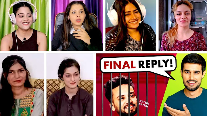 [Girls Reaction] My Final Reply to Godi Youtubers | Elvish Yadav | Dhruv Rathee | Reaction Mashup