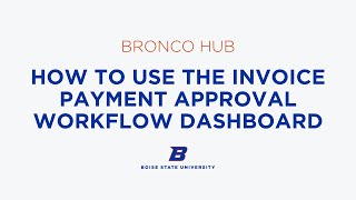 How to Use the Invoice Payment Approval Workflow Dashboard
