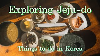 Exploring things to do on Jeju-do | Korea Vlog pt 9 | Exploring outside of Seoul