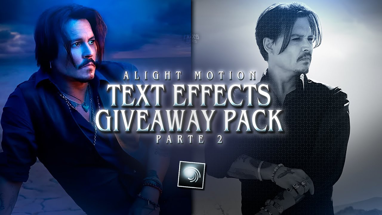 alight motion ; text effects giveaway pack part. 2 (xml) - YouTube