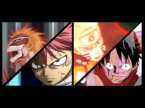 Naruto,Bleach,Fairy tail,One Piece - Там где боль...