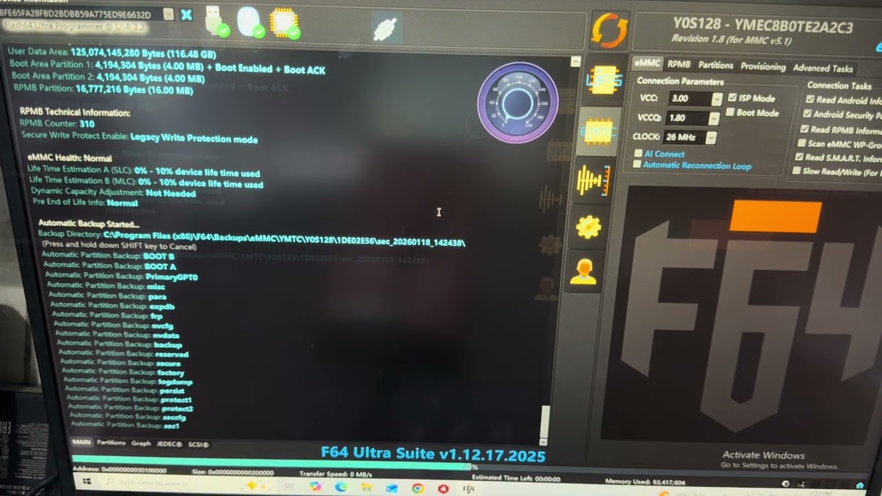 Vivo Y03 V2332 frp via ISP Pin Out by F64 ultra.              