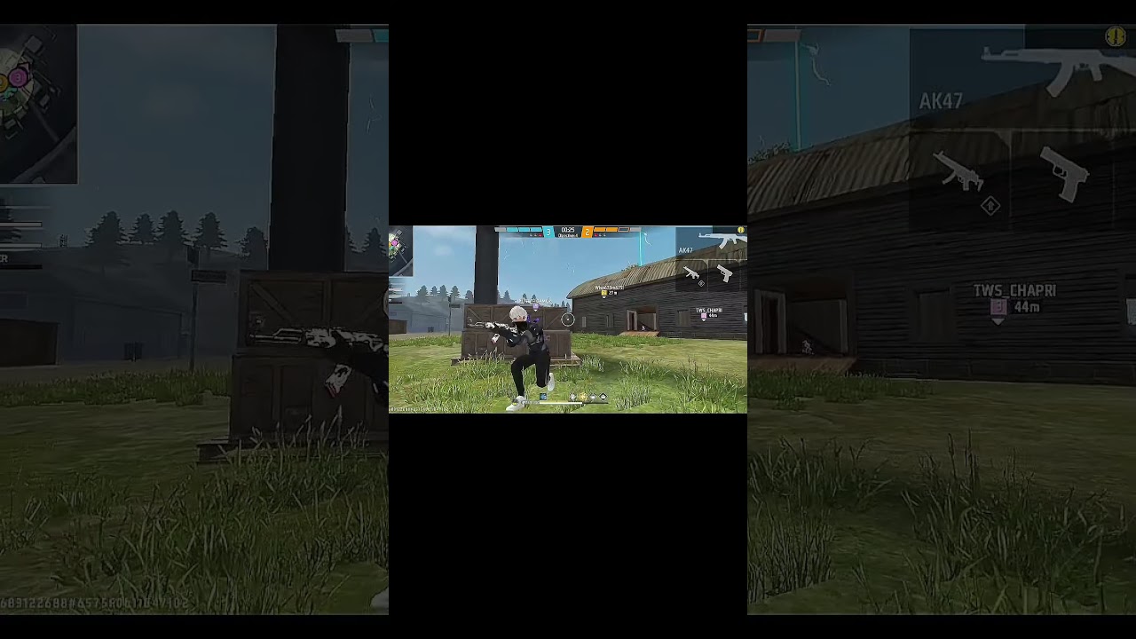 Insane 1v4 Clutch in Free Fire Aj Gaming Yt 99 