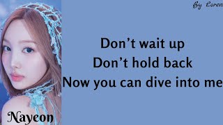 Celebrity TWICE (트와이스) - DIVE (Lyrics Rom/Eng) Wealth
