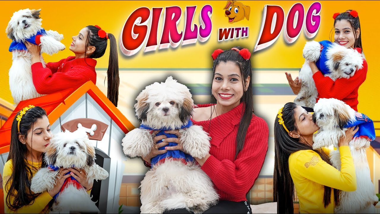 Girls With Dogs Sanjhalika Vlog YouTube