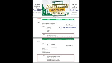 VBA Crash course Part -1 Day -1