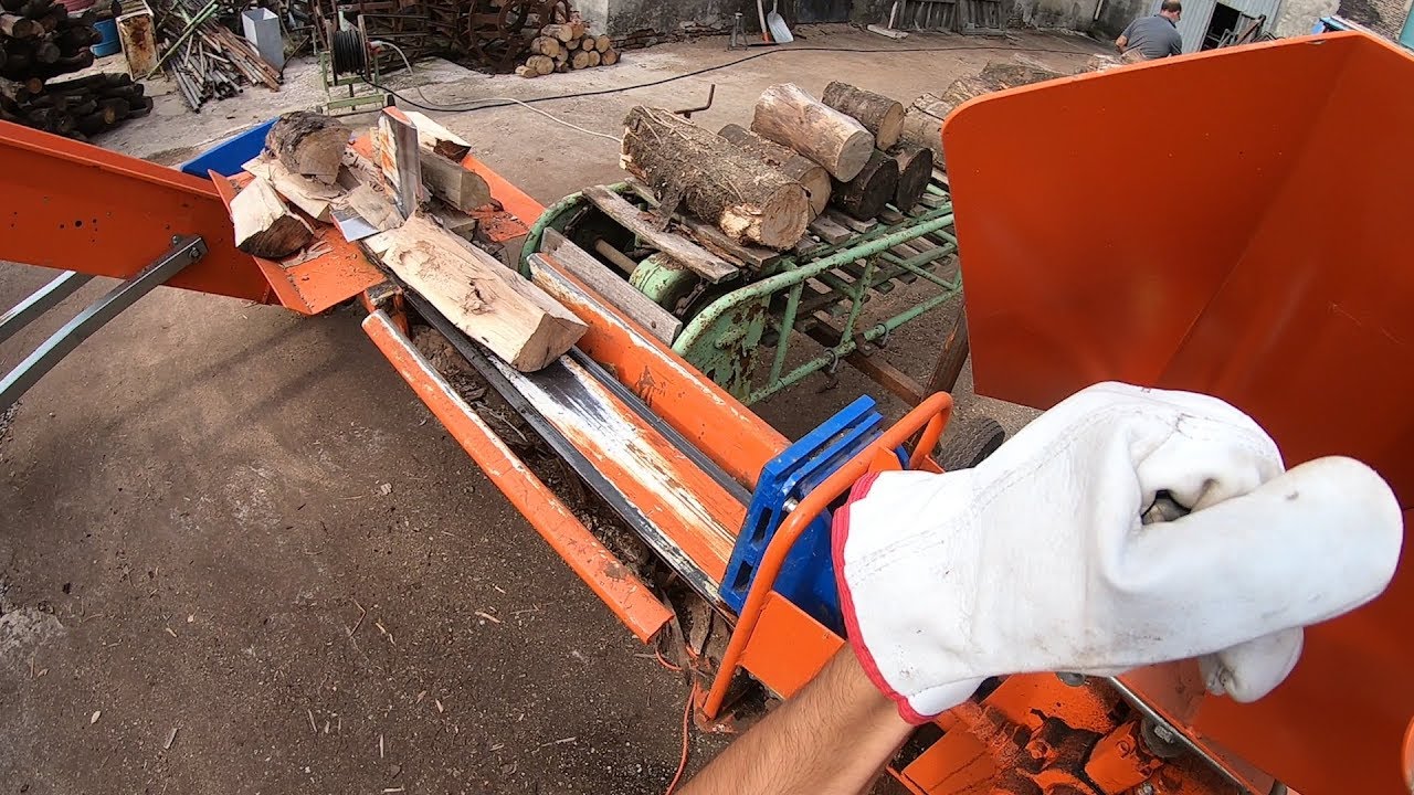 Balfor A22 Ton | SPACCO LEGNA CON SPACCALEGNA IDRAULICO! WOOD SPLITTING [GoPro POV]