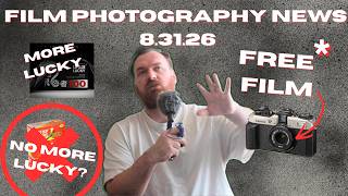 Film Photography News 8.31.26: $100 Worth of Film for Free and No More Lucky? Film Photography News 8.31.26: $100 Worth of Film for Free and No More Lucky?