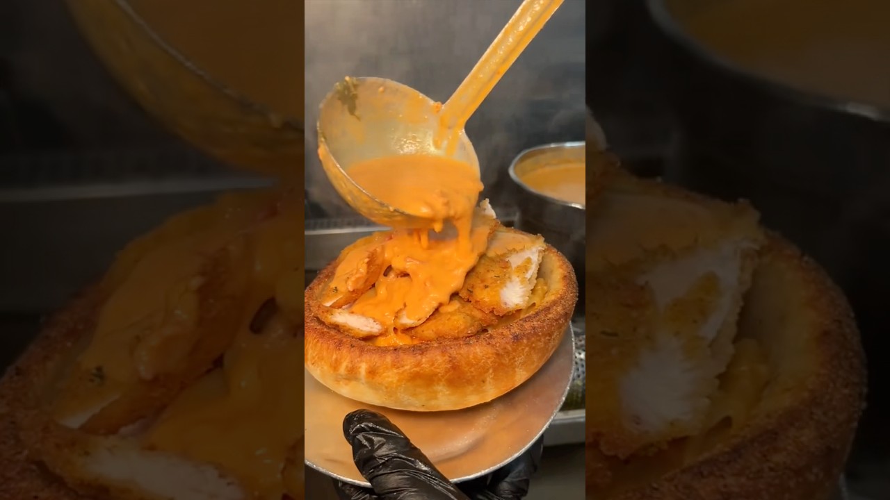 The INSANE PASTA BREAD BOWLS coming out of Italiano Bethpage on Long Island NY are 🔥!  #DEVOURPOWER