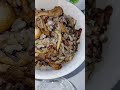 Golden mushroom fried 5 grain brown red black no white rice