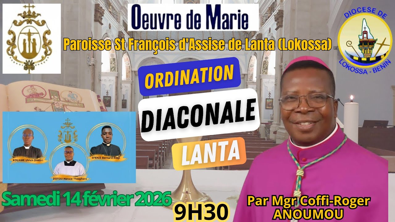 DIOCÈSE LOKOSSA est en direct !