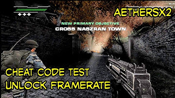 AetherSX2 Black Gameplay Test with Cheat Code/Unlock all Framerate