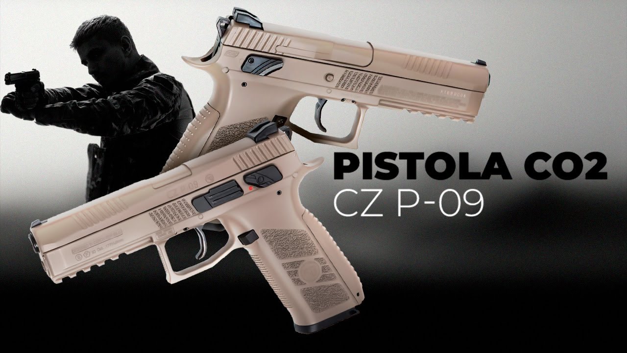 Pistola de CO2,  CZ P-09 ASG